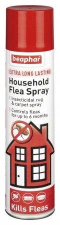 Beaphar Extra Long Lasting Household Flea Spray 