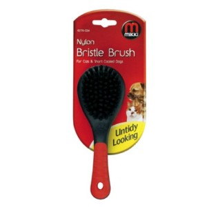 Mikki Small Bristle Brush for short coated Cats & Dogs