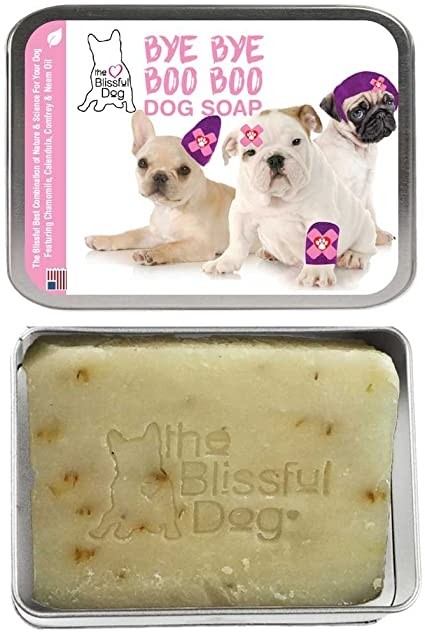 Bye Bye Boo Boo Dog Soap - 3 Cute Puppies