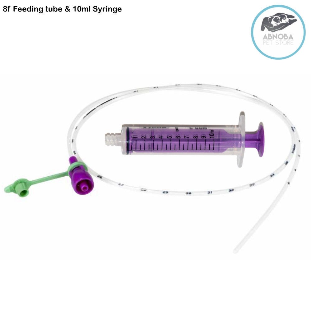 8F Nutrisafe Sterile Feeding Tube 10ml Syringe