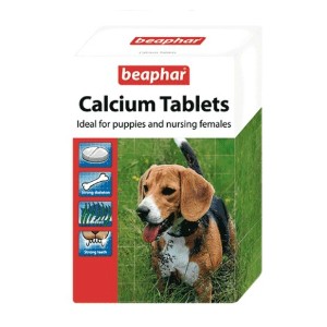 Beaphar Calcium Tablets Ideal for puppies & Nursing females