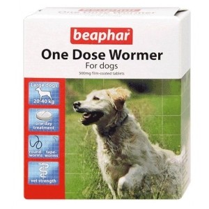 Beaphar One Dose Wormer – Large Dog