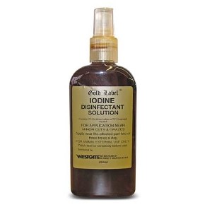 Gold Label Iodine Disinfectant Solution 250ml