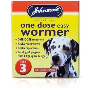 Johnson’s One Dose Easy Wormer Size 3
