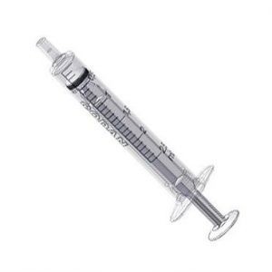 2ML ORING SLIP TIP SYRINGE  x 5