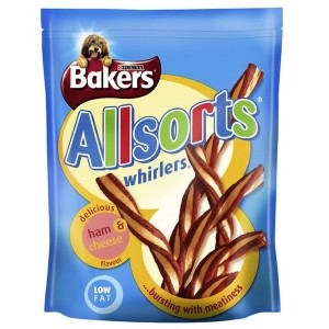 Bakers Allsorts Whirlers 175g