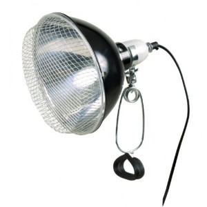 Reflector Clamp Lamp Ceramic Bulb Holder 14 x 17cm max 100w