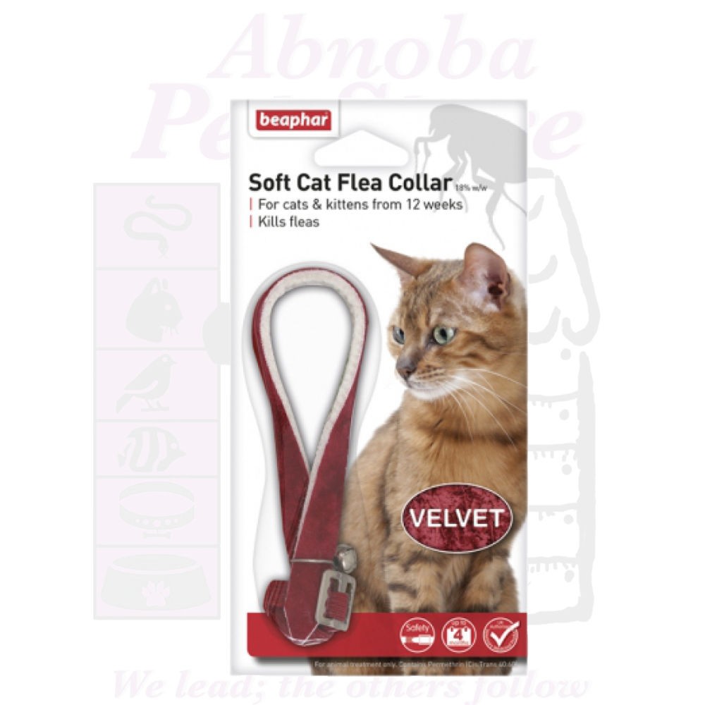 Beaphar Soft Velvet Cat Flea Collar 