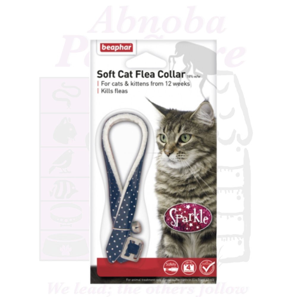 Beaphar Soft Cat Flea Collar - Sparkle - 30cm