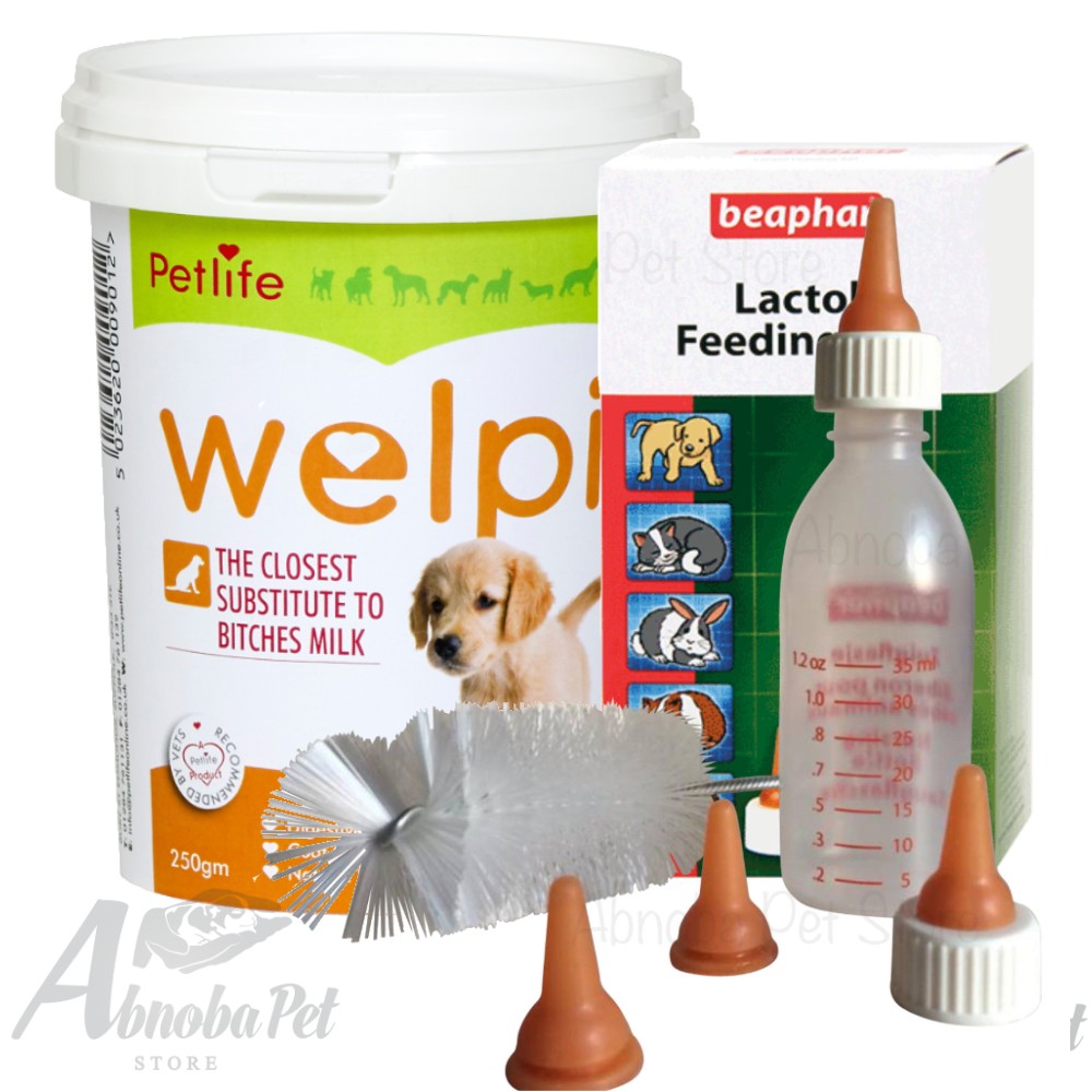 Welpi Milk 250g & Lactol Feeding Set