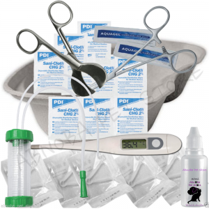 Whelping Pack – Mucus Extractor / Cord Scissors