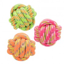 Trixie Active Dog Puppy Knot ball rope 6cm Play Throw Fetch Retrieve Toy 35695