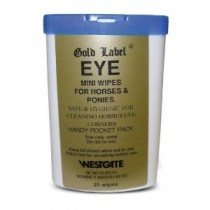 Gold Label Canine Eye Wipes (25 Wipes)