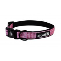 (Small, Pink) Alcott Essential Adventure Collars - To Match our Alcott Retractable Leashes 