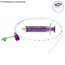 6F Nutrisafe Sterile Feeding Tube 10ml Syringe