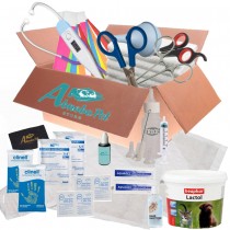 ESSENTIAL Puppy Whelping Kit Beaphar Lactol Milk Bottle Iodine ID Bands and more (543)
