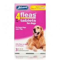 4fleas Tablets for Dogs over 11kg
