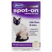 NEW Johnsons Fipronil Spot On Cat - 5 Weeks Protection