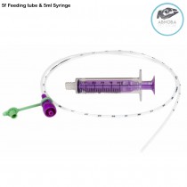 5F Nutrisafe Sterile Feeding Tube 5ml Syringe