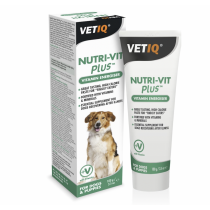 VetIQ Nutri-Vit Plus for Dogs Puppies 100Gm Biotin Zinc for healthy skin coat