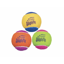 Kong Dog / Pup SqueakAir® Birthday 3 Balls Non-abrasive tennis material Squeaker