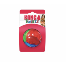 Kong Twistz large Ball Durable material Floats aqua fetching play Dog bounce Toy