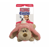 Kong Dog Deluxe plush Teddy for indoor snuggle time Squeaker snuggle & play time