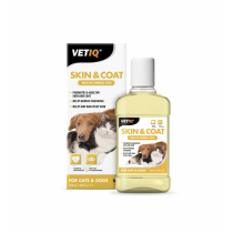250ml VetIQ Skin & Coat Oil for Cats & Dogs 250ml Helps reduce shedding Omega 3