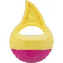 TRIXIE TPR Aqua Dog Toy Shark fin rights itself in the water easy to retrieve