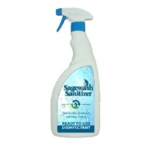 Sagewash Sanitizer Solution 750ml Trigger Spray – Used in whelping areas and boxs