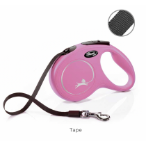 flexi New CLASSIC, tape leash, XS: 3 m, pink