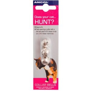 Ancol Pack of 3 Spare Cat Collar Bells – Does Your Cat Hunt?