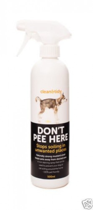 500ml Don't Pee Here Spray Discourages Dog Cat Soiling | Urinating in Unwanted Places