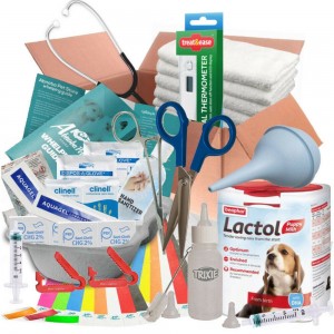 ABNOBAS FULL Whelping Kit Beaphar Lactol Puppy Dog Milk Feeding Bottle 3225
