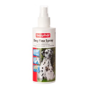 Beaphar Dog Flea Spray kills fleas