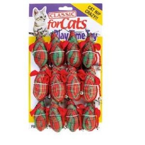 Classic for Cats Tartan Mouse