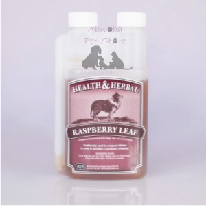 1 litre Animal Health Raspberry Leaf Pregnancy aid pregnant bitches facilitate a successful whelping