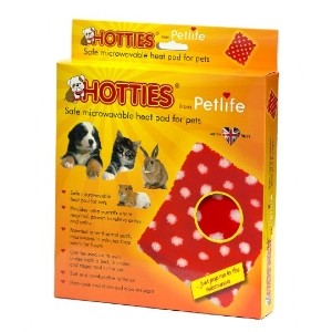 Petlife Hottie Red & White Polka Dot. Microwaves in minutes, stays warm for hours