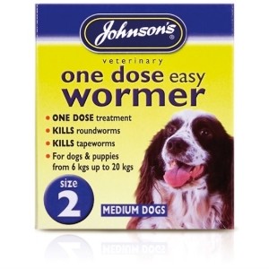 Johnson’s One Dose Easy Wormer Size 2