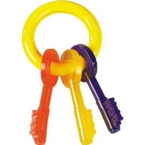 Nylabone Puppy Teething Keys Large up to 25lbs/11kg