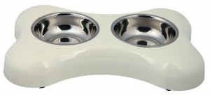 Stainless Steel Bowl Set - White