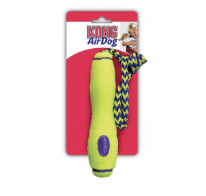 KONG AirDog® Fetch Stick Toy with Rope floats high water non-abrasive