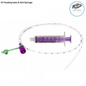 5F Nutrisafe Sterile Feeding Tube 5ml Syringe