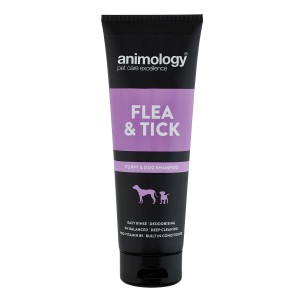 Animology Dog Flea & Tick Shampoo - 250 Ml tea tree and neem oil soothes Skin