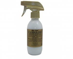 Gold Label Canigloss Spray - 250ml instant shine dog Puppy coat no knots tangles