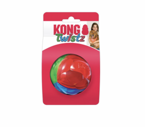 Kong Twistz large Ball Durable material Floats aqua fetching play Dog bounce Toy