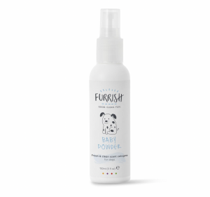 Furrish Baby Powder Dog Cologne Scent Perfume 150ml use daily or between baths