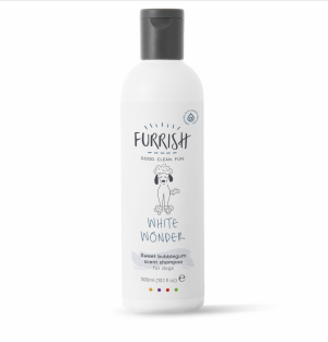 Furrish White Wonder Whitening Shampoo 300ml neutralise brassy tones Bubblegum