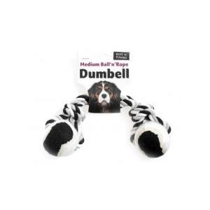 Ruff ‘N’ Tumble Tennis Ball & Rope Dumbell