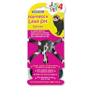 Ancol Just 4 Pets Ferret Harness and Lead Set